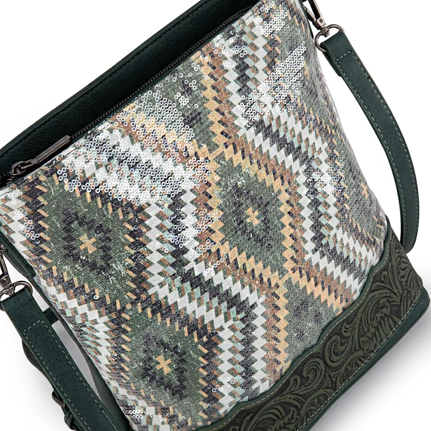 Montana West Western Aztec Tote Bag for Women Country Cowgirl Top Handle Shoulder Bag
