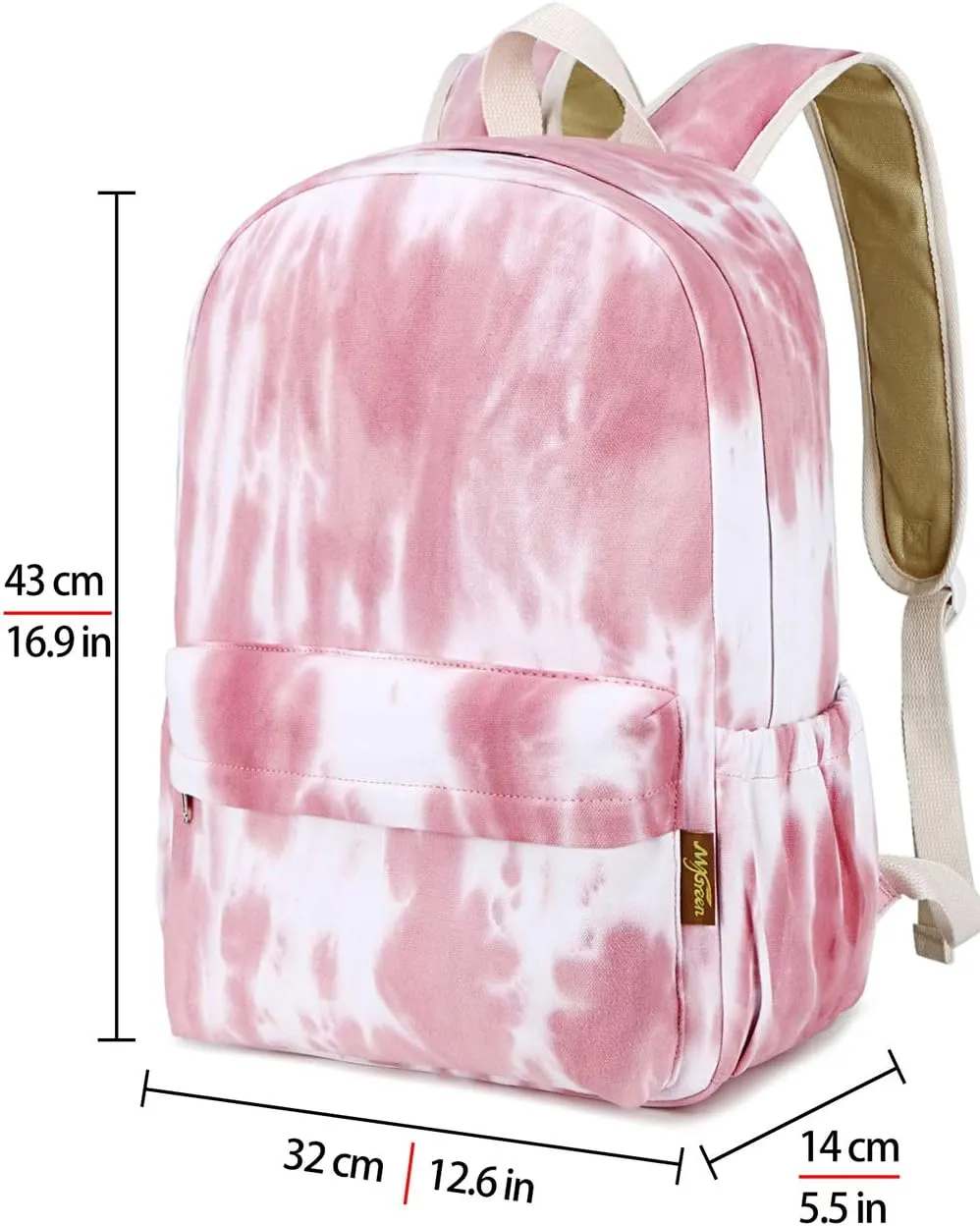 mygreen Kids Backpack, Kawaii Girls Backpack for School Ages 8-12