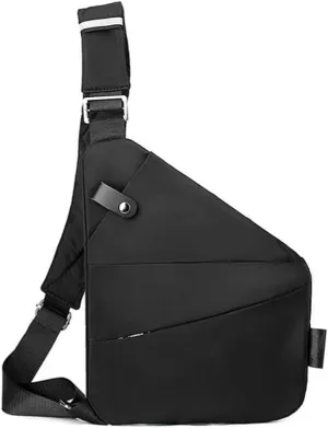 New Anti-Theft Bag For Travel Casual Left or Right Shoulder Slim Sling Bag Cross Body Travel Bag Unisex