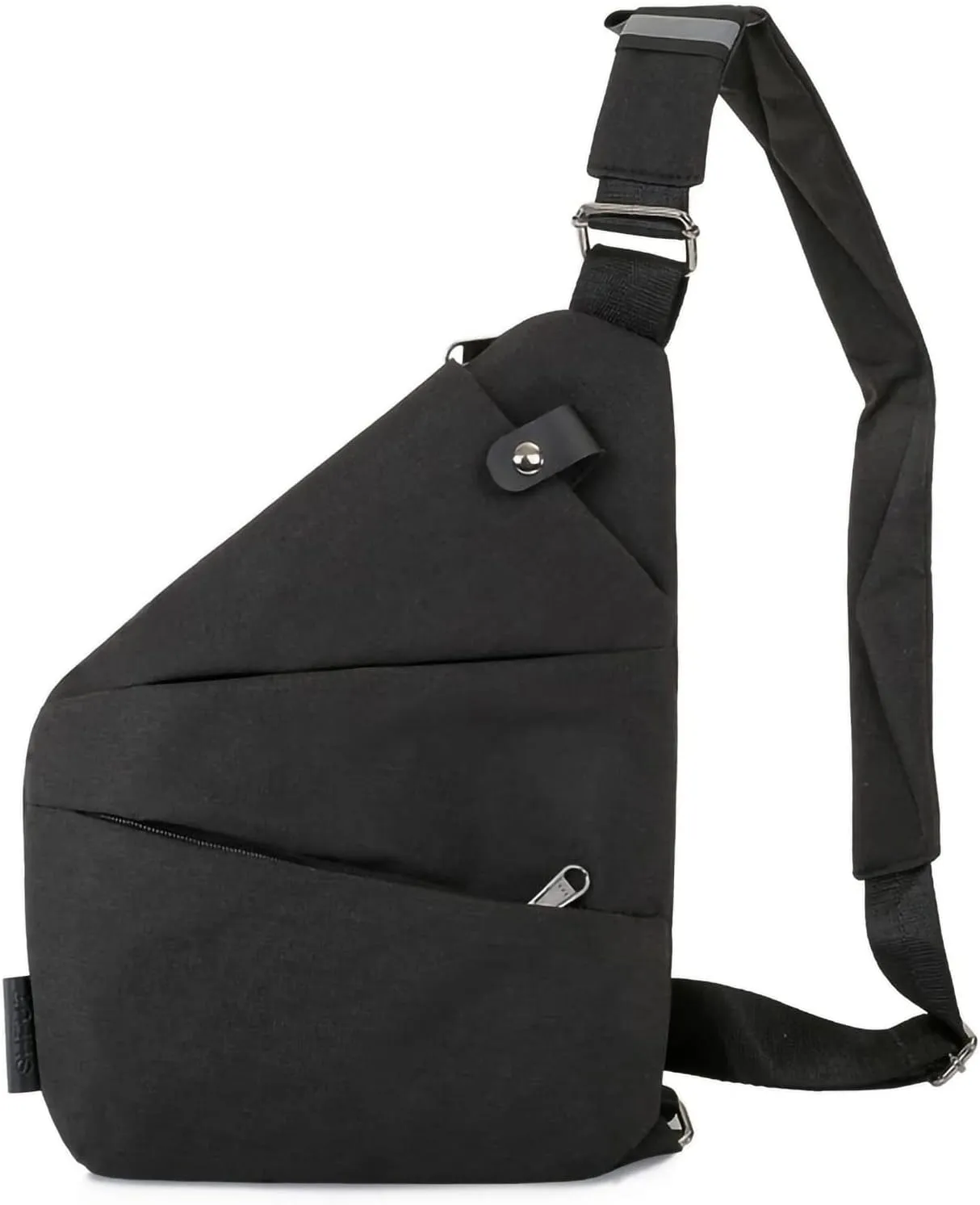 Niumike Personal Flex Bag, Anti thief Slim Sling Bag, Fashion Pocket Crossbody Bags Shoulder Backpack Purse for Women Men