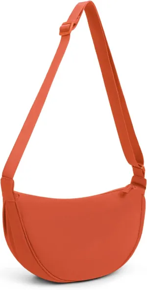 Nylon Crescent Bag Small Sling Crossbody Bag for Women Men Lightweight Shoulder Bag with Adjustable Strap