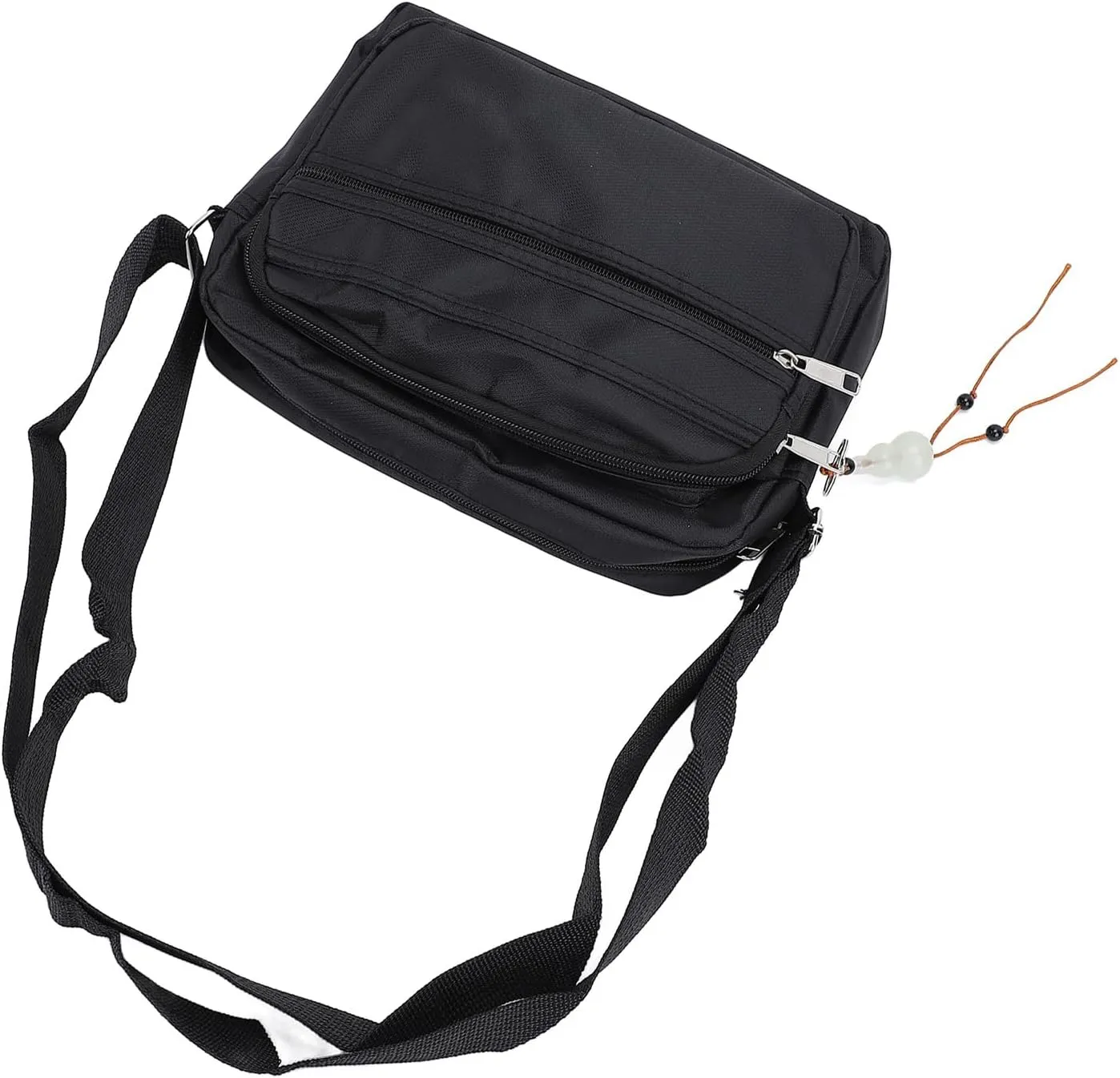 Nylon Messenger Bag, Breathable Lightweight Casual Shoulder Backpack Sling Bag for Daily Carry