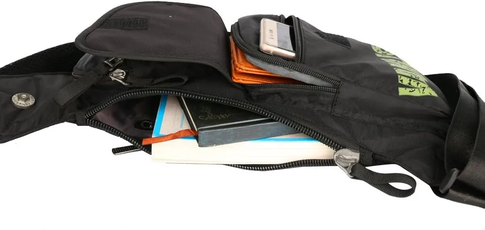 Nylon Sling Chest Bag Daypack Bicycle Travel Gym Backpack