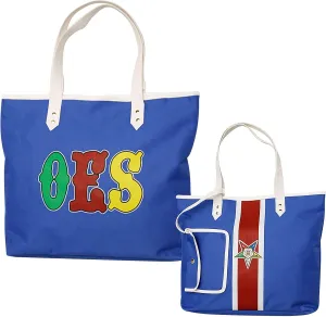 OES Tote Bag – Codura & Poly-Vinyl Shoulder Bag with Matching Wallet | Waterproof Material & OES Emblem Design