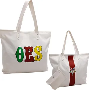 OES Tote Bag – Codura & Poly-Vinyl Shoulder Bag with Matching Wallet | Waterproof Material & OES Emblem Design