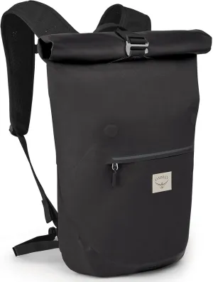 Osprey Arcane Roll Top 25L Waterproof Laptop Backpack, Stonewash Black