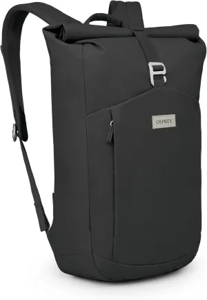 Osprey Arcane Roll Top Commuter Backpack, Black