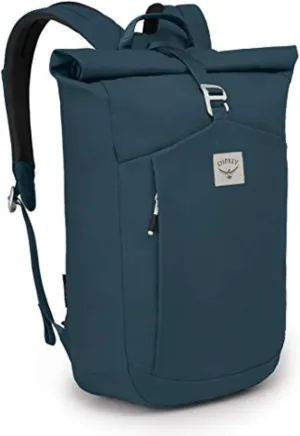 Osprey Arcane Roll Top Commuter Backpack, Stargazer Blue