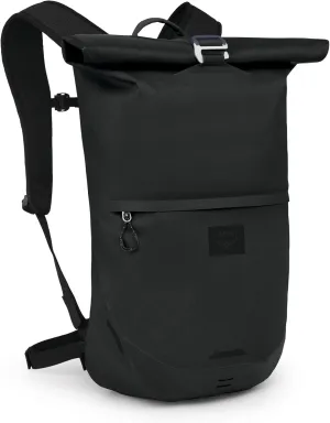 Osprey Metron 25L Waterproof Commuter Bike Backpack, Raven Black