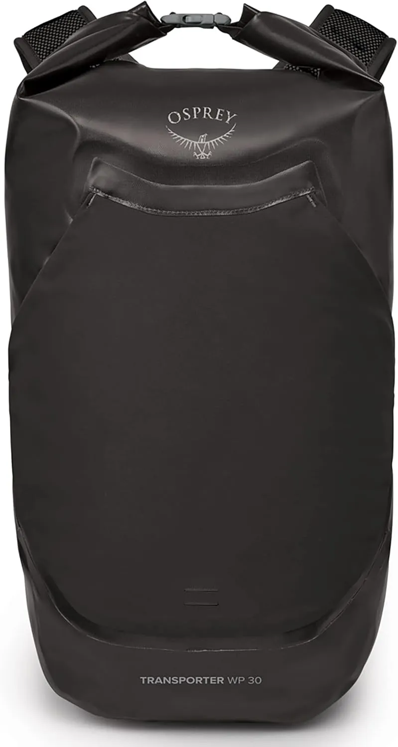 Osprey Transporter 30L Roll Top Waterproof Laptop Backpack, Black
