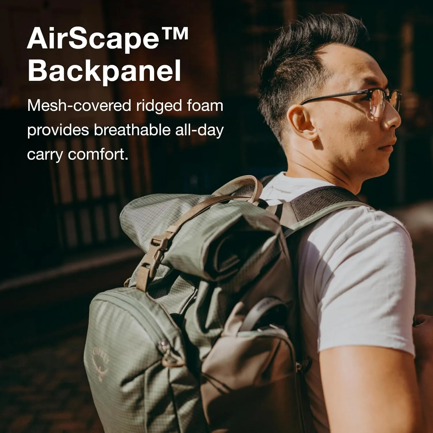 Osprey Transporter Roll Top Commuter Backpack, Euphoria Purple