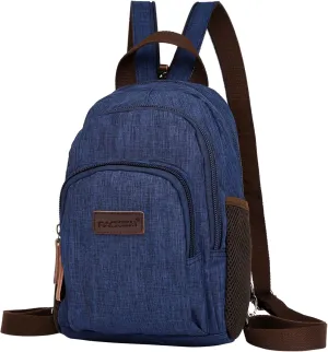 PACKISM Small Backpack Purse for Women - Convertible Sling Bag Multiple Compartment Pockets Adjustable Straps Mini Backpack