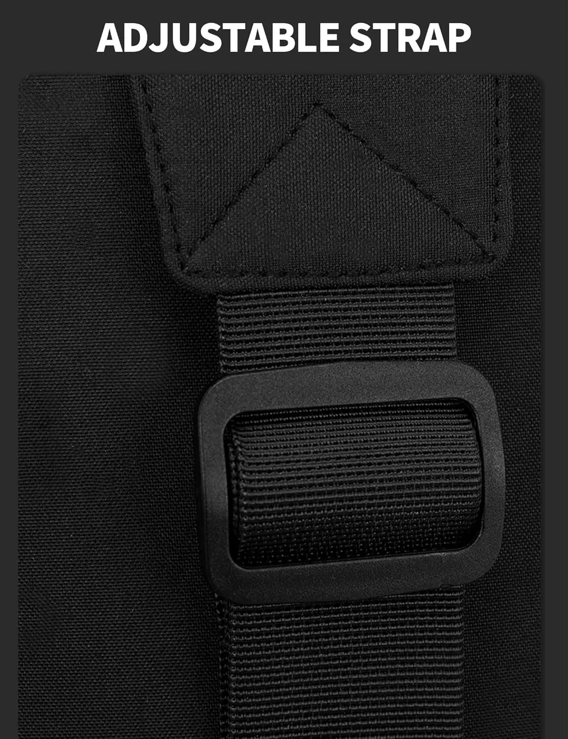 Peicees Mens Mini Sling Bag Chest Bag Shoulder Bag Women Crossbody Bag Phone Holder with Reversible Strap and Dual Pocket