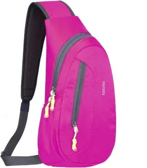 Peicees Small Sling Bag For Men Women Crossbody Man Purse Chest Bag Packable Backpack Waterproof Shoulder Bag Hiking Travel