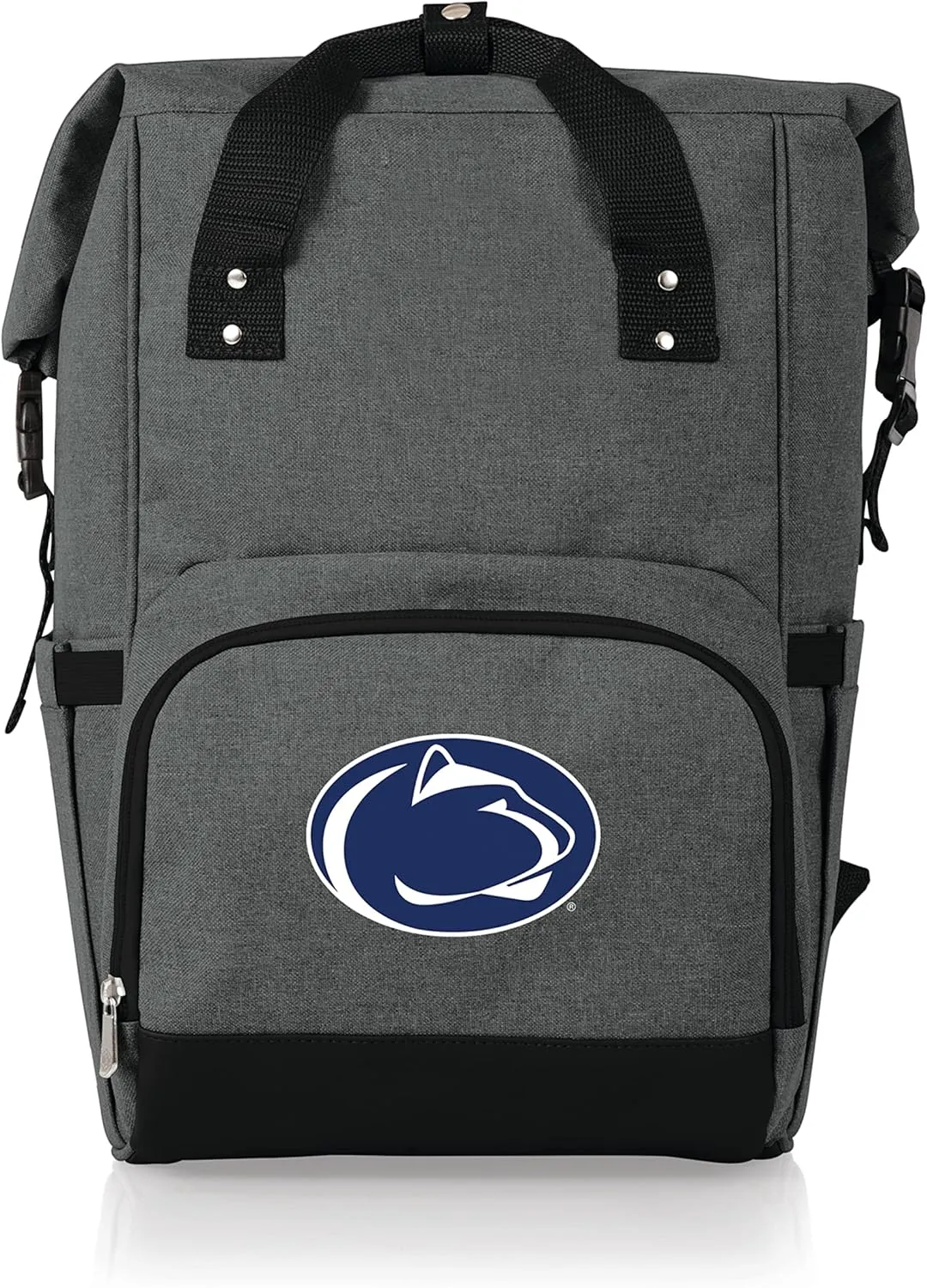 PICNIC TIME NCAA Unisex-Adult NCAA OTG Roll-Top Cooler Backpack, Hiking Backpack Cooler, Soft Cooler Bag