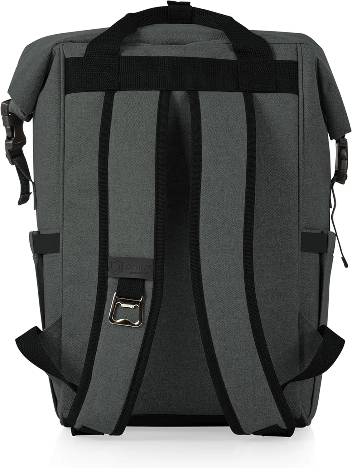 PICNIC TIME - Star Wars Celebration OTG Roll-Top Cooler Backpack, Hiking Backpack Cooler, Soft Cooler Bag, (Heathered Gray)