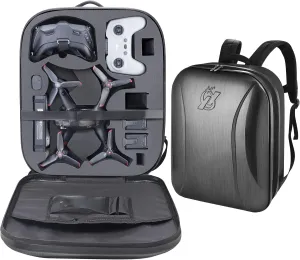 Professional Hard Case for DJI FPV Combo Drone, Waterproof Shockproof Backpack Bag for DJI FPV Explorer Fly More Kit Drone, Goggles V2/ Goggles Integra (FPV Drone Backpack)