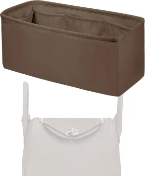 Purse Handbag Silky Organizer Insert Keep Bag Shape Fits Herme Lindy 19/26/30/34 bags, Luxury Handbag Tote Lightweight Sturdy(Etoupe grey,LD 19)