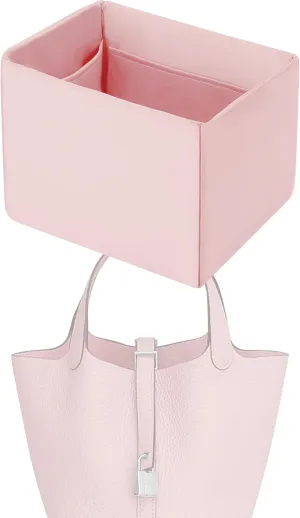 Purse Handbag Silky Organizer Insert Keep Bag Shape Fits Herme Picotin 14/18/22/26 bags, Luxury Handbag Tote