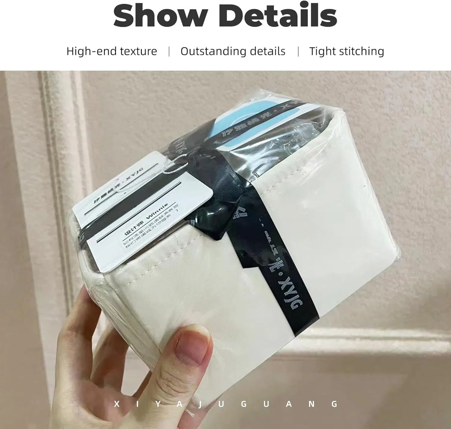 Purse Handbag Silky Organizer Insert Keep Bag Shape Fits LV Speedy 16/20/25/30/35/45 bags, Luxury Handbag Tote Lightweight Sturdy(Craie, Speedy 25)