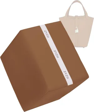 Purse Pillow for Picotin 14/18/22/26,Memory Foam Shaper Insert,Silky Bag Pillow for Luxury Handbag Tote（Gold,PC22）