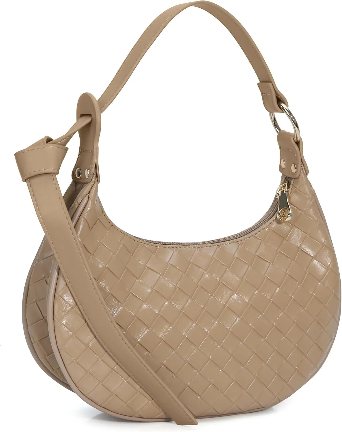 Purse Shoulder bag for women, Cute Mini Clutch Zipper Hobo Tote Handbags