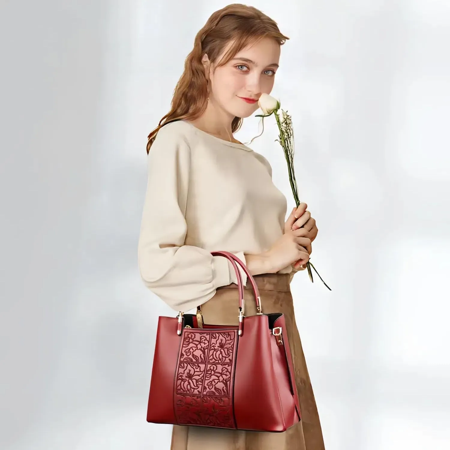 Purses and Handbags for Women Shoulder Tote Bags Adjustable Crossbody Fashion Bag