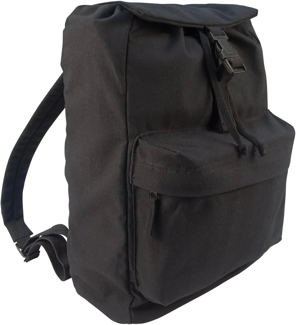 Rothco Canvas Daypack – Heavy-Duty Cotton Canvas Backpack for Hiking, Camping, Traveling, and Daily Use – 34L Capacity