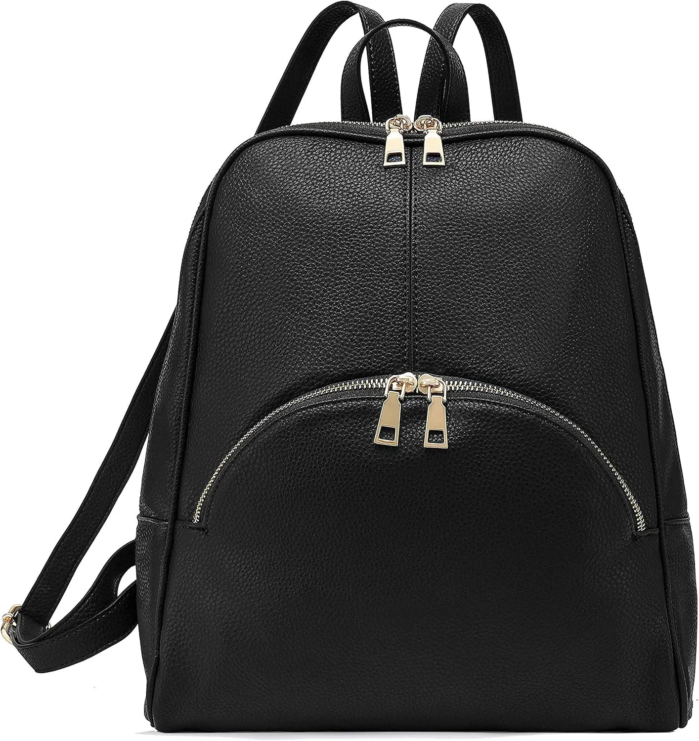 Scarleton Backpack Purse for Women, Top Handle Mini Backpack, Travel Back pack, H160801 - Black