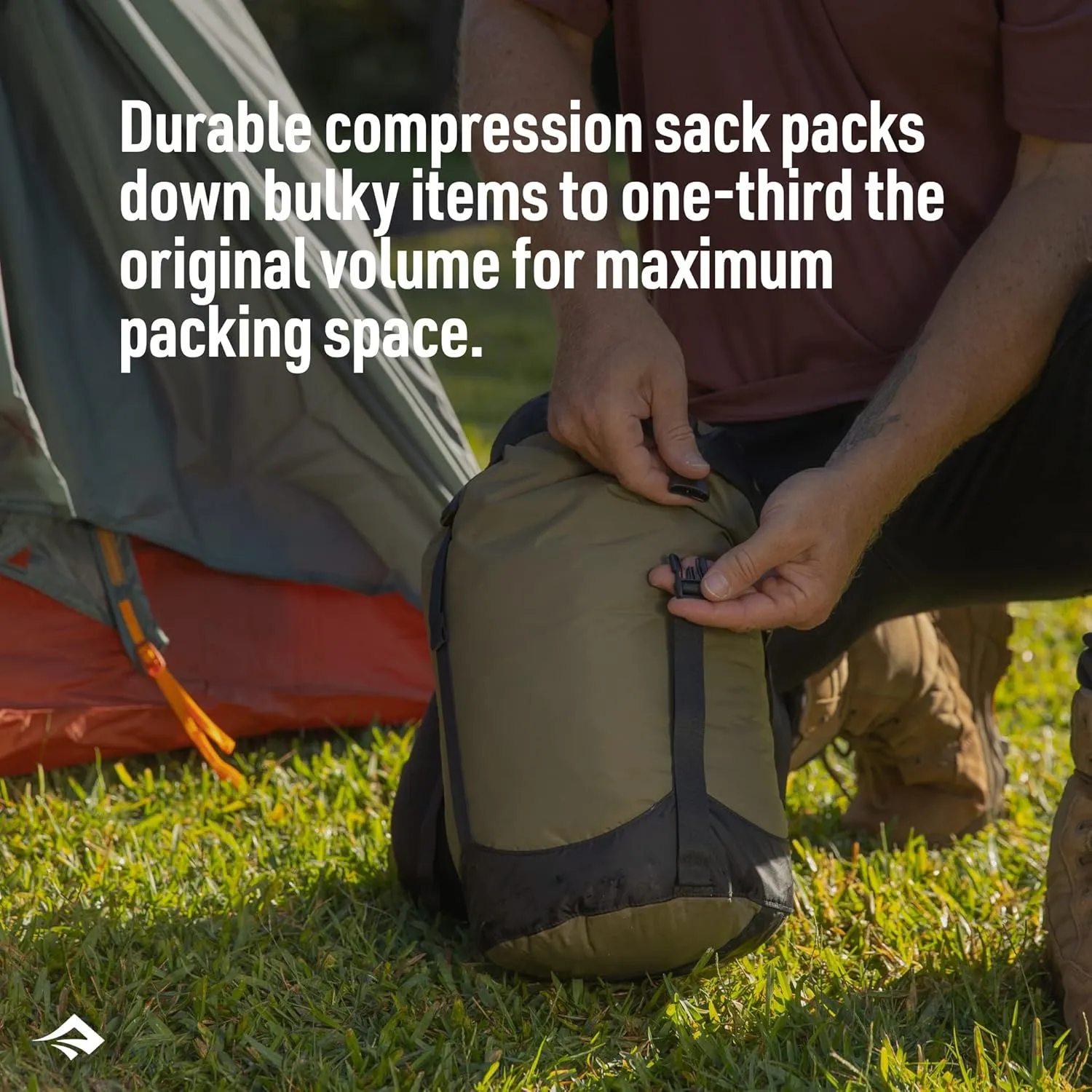 Sea to Summit Lightweight Compression Sack, Space-Saving Outdoor and Travel Storage