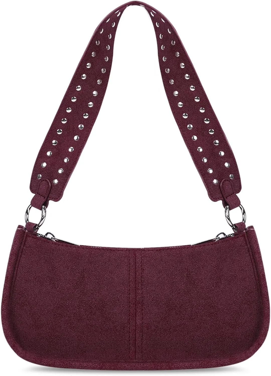 Shoulder Bags for Women Y2k Purse and Handbags Retro Studded Crossbody Bag Small Shoulder Purse Leather Hobo Handbag