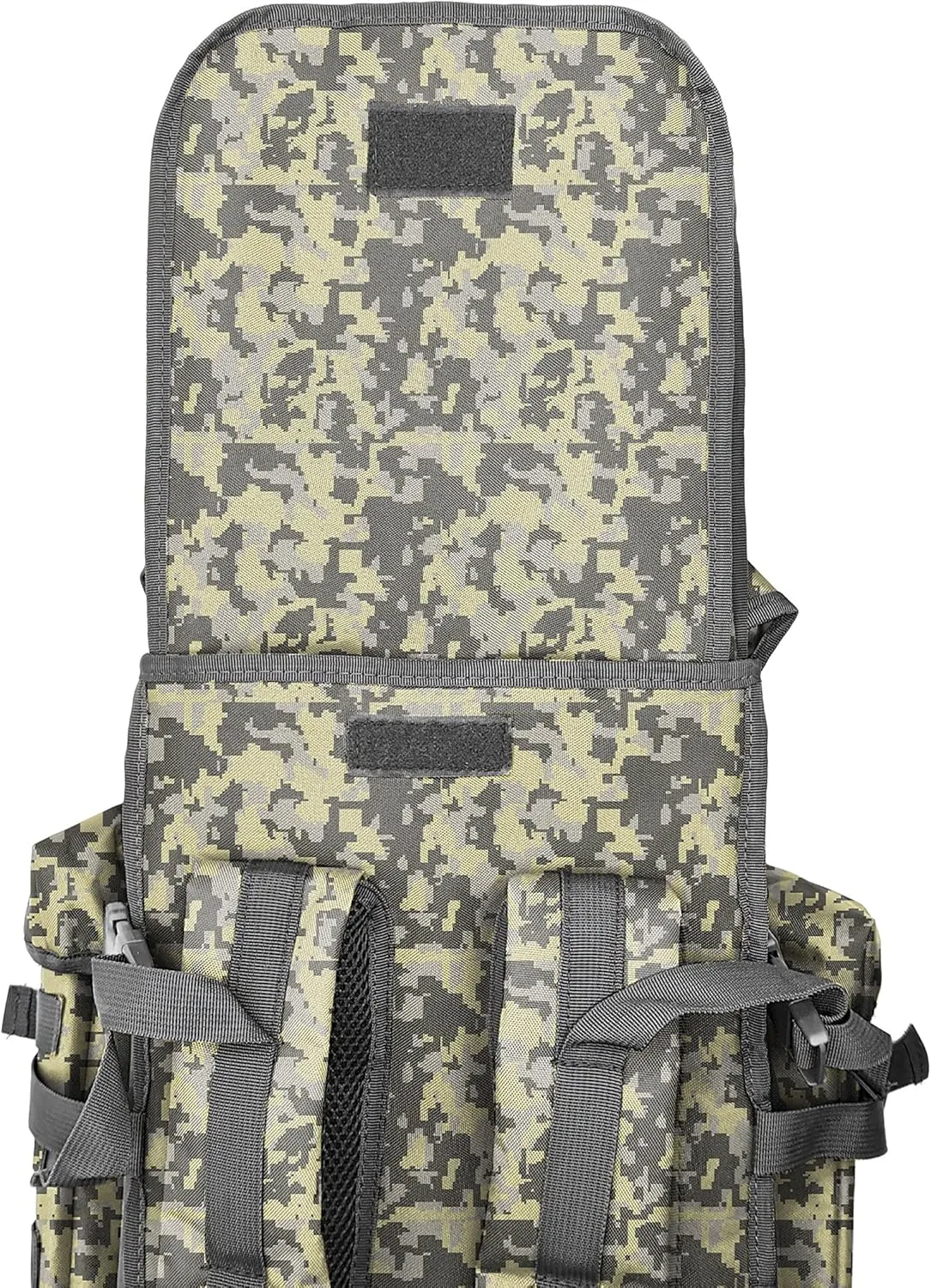 Silfrae Tactical Rifle Backpack Long Rifle Bag Molle Military Backpack for Trekking Hunting Camping