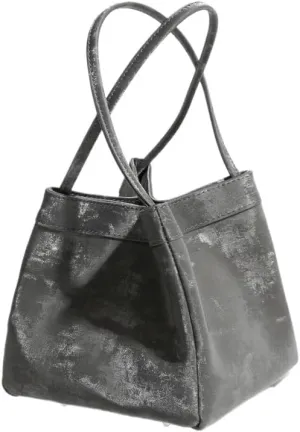Silk Soft Bucket Bag Neo Chinese Style Handbag Crossbody Satchel Lady Daily Small Shoulder Bag for Women