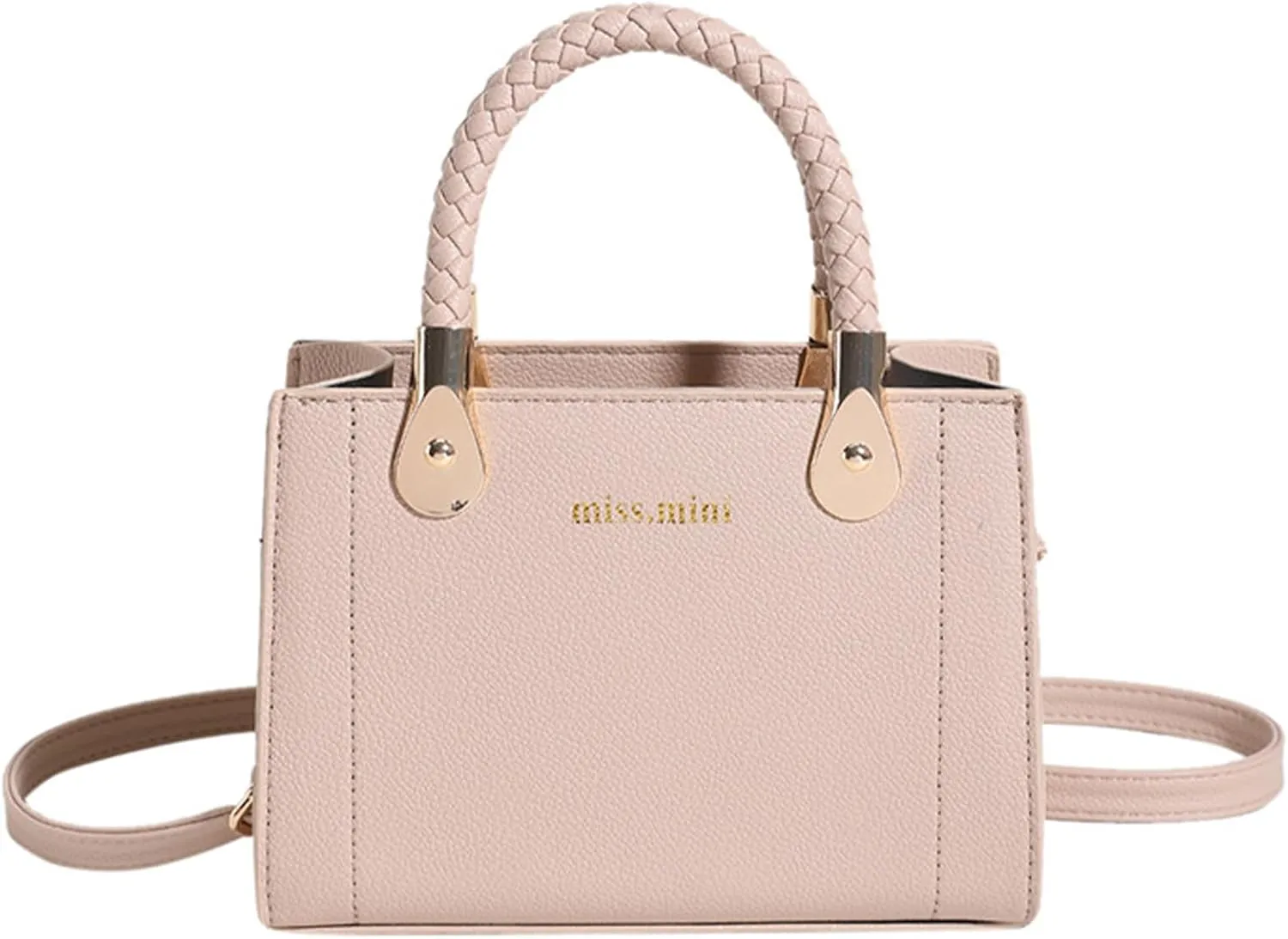 Simplicity Tote Bag for Women,Small Crossbody Bags for Women with Woven Handle Suitable For Party, Work, Leisure