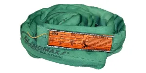 Single Path SlingMax Endless Round Sling | 25' Length | 85,000 lb. Vertical Capacity | CoverMax Double Layer Nylon Cover | K-Spec Yarn Core | Hanes Supply (HSI) SPXCF-8500