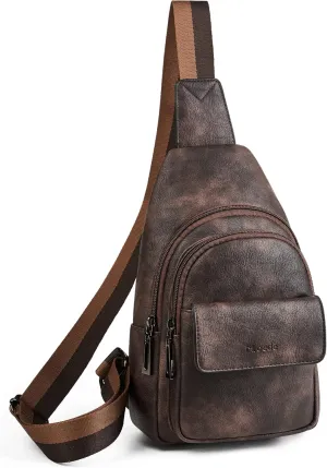 Sling Bag Crossbody Bags for Women Cross Body Fanny Packs Chest Sling Purses for Travel Shopping Leisure Sport