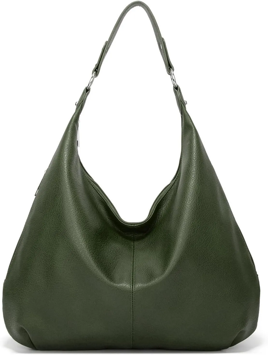 Slouchy Hobo Shoulder Bag for Women Genuine Leather Designer Top Handle Tote for Everyday Essentials