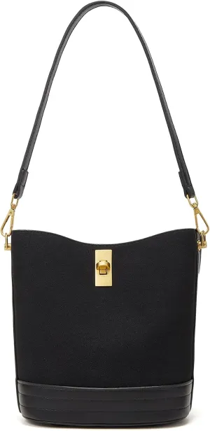 Small Bucket Bag Bucket Purse for Women Shoulder Purse Crossbody Handbag Mini Faux Suede Hobo Bag