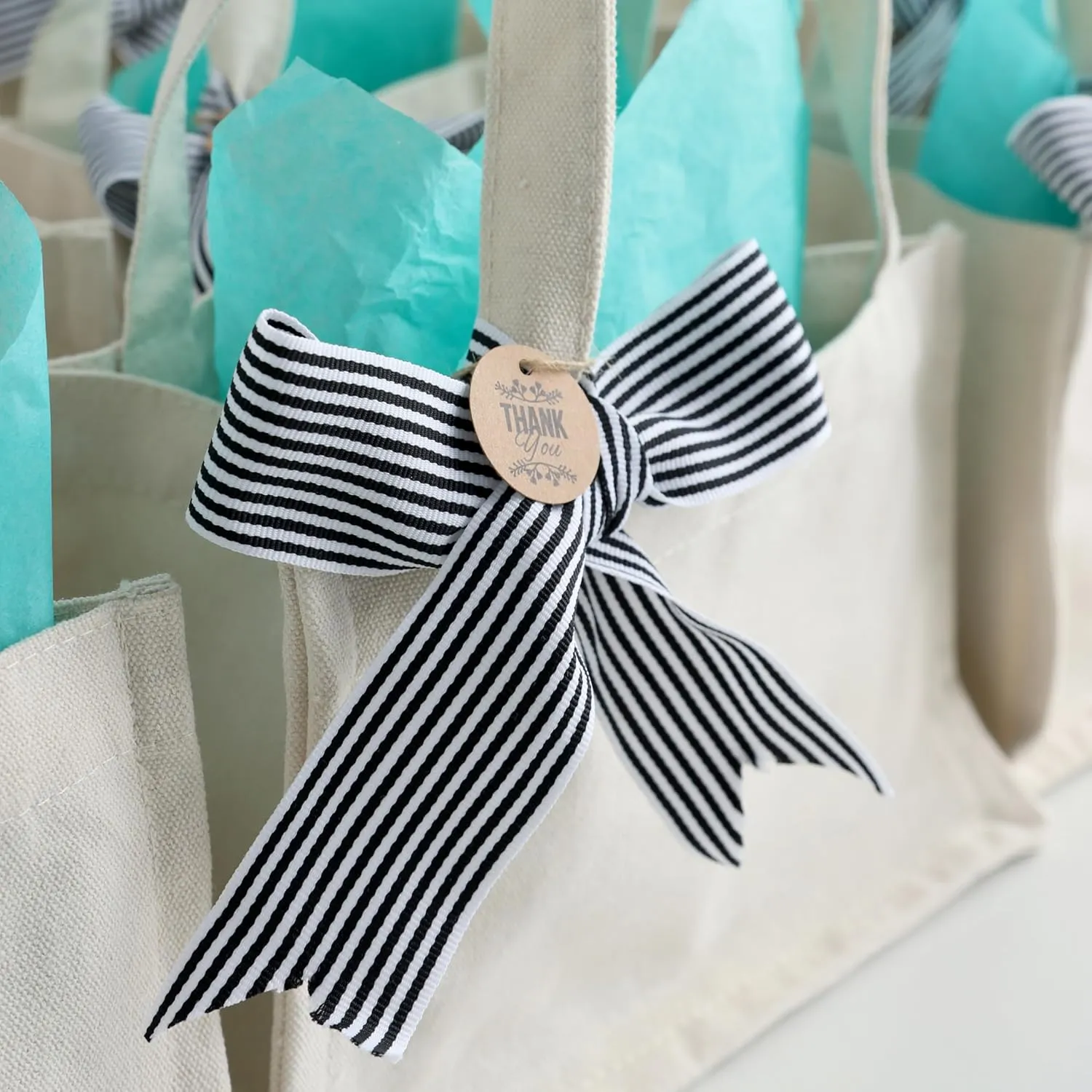 Small Canvas Tote Bags Personalized Mini Gift Bag DIY Crafts Blank Reuseable Tote Bags Bulk-10" x 7" x 6"