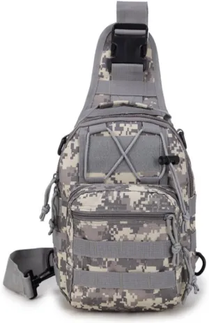 Small Hiking Daypack Sling Chest Bag Multifunctional Shoulder Messenger Crossbody Backpack Camping Pack