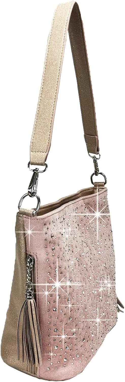 Star Sparkling Rhinestones Crossbody Bag