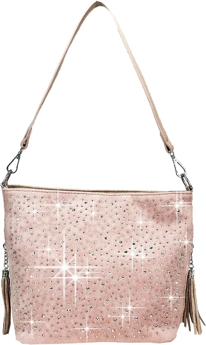 Star Sparkling Rhinestones Crossbody Bag