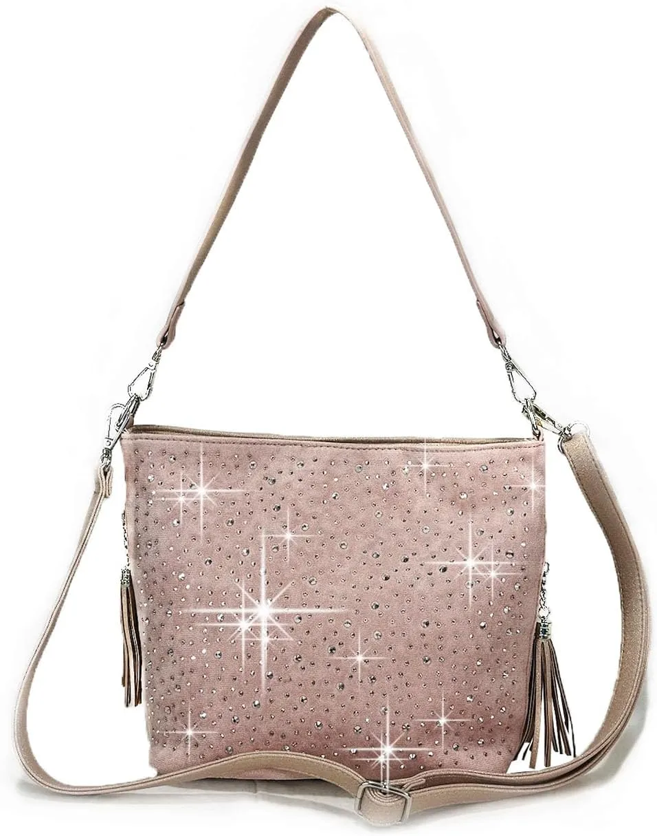Star Sparkling Rhinestones Crossbody Bag