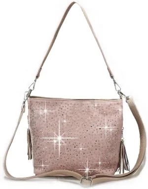 Star Sparkling Rhinestones Crossbody Bag