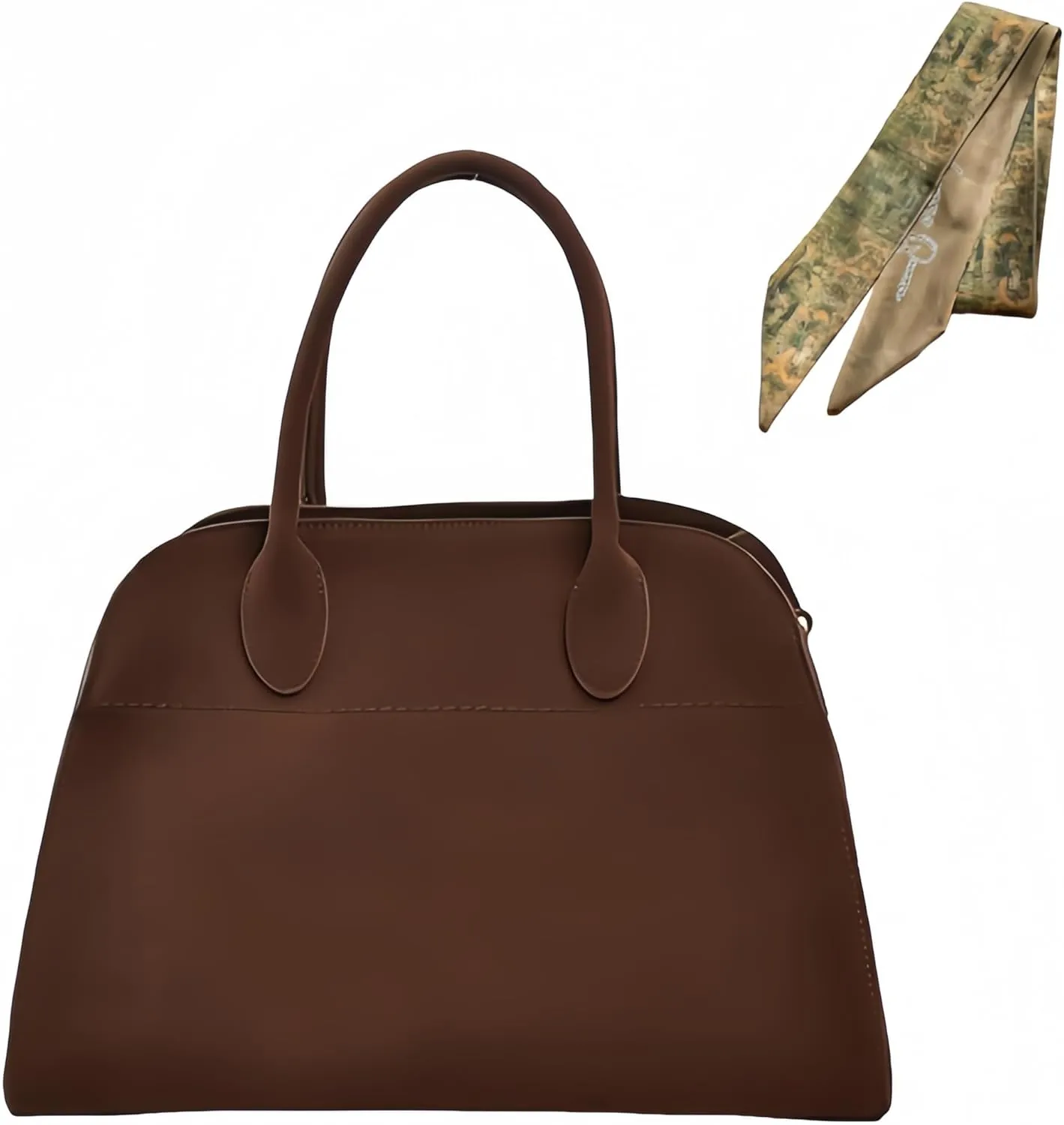 Suede & Faux Leather Tote Bags - Vintage Handbags for Women