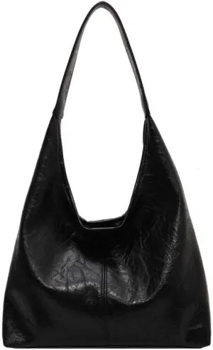 Suede Bag for Women Hobo Bag Slouchy Purse Fashionable Leather Shoulde Office Tote Handbag
