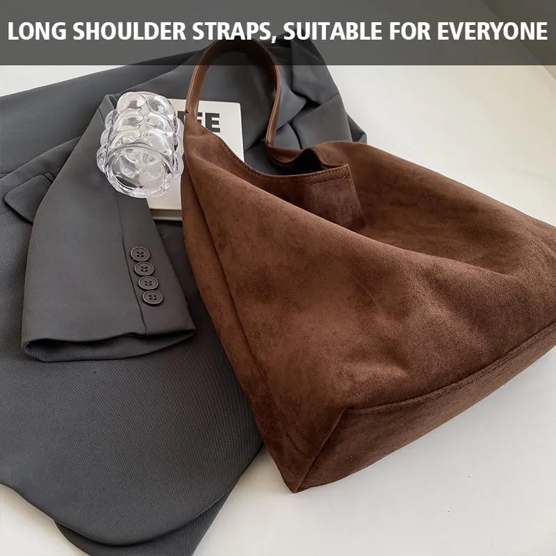 Suede Bag for Women Suede Hobo Bags Suedes Tote Bag Suedes Handbag Shoulder Bag