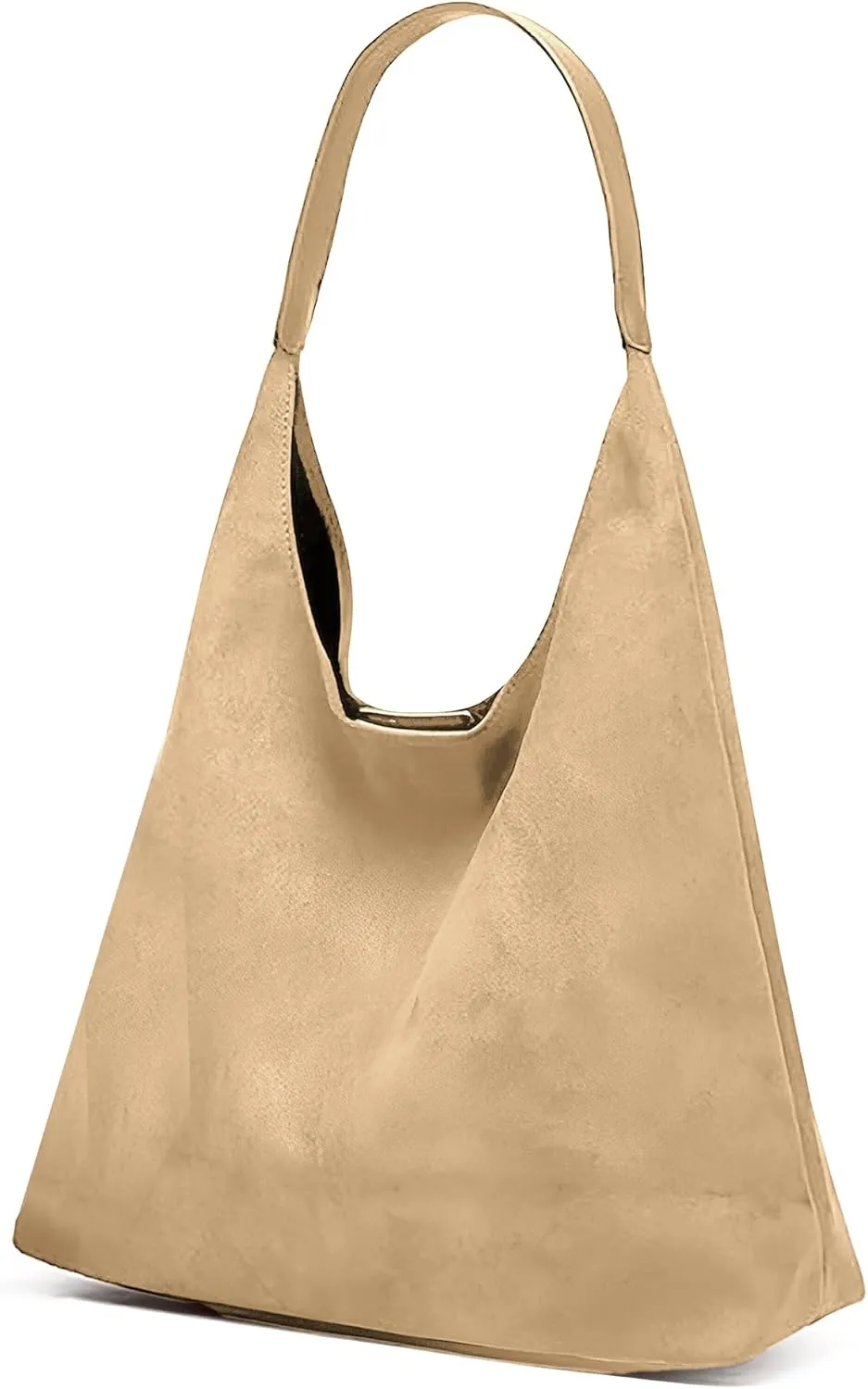 Suede Hobo Tote Bag for Women – Stylish Slouchy Handbag, Leather Work Bag, Women’s Handbags, Hobo Tote Bag for Travel&Office