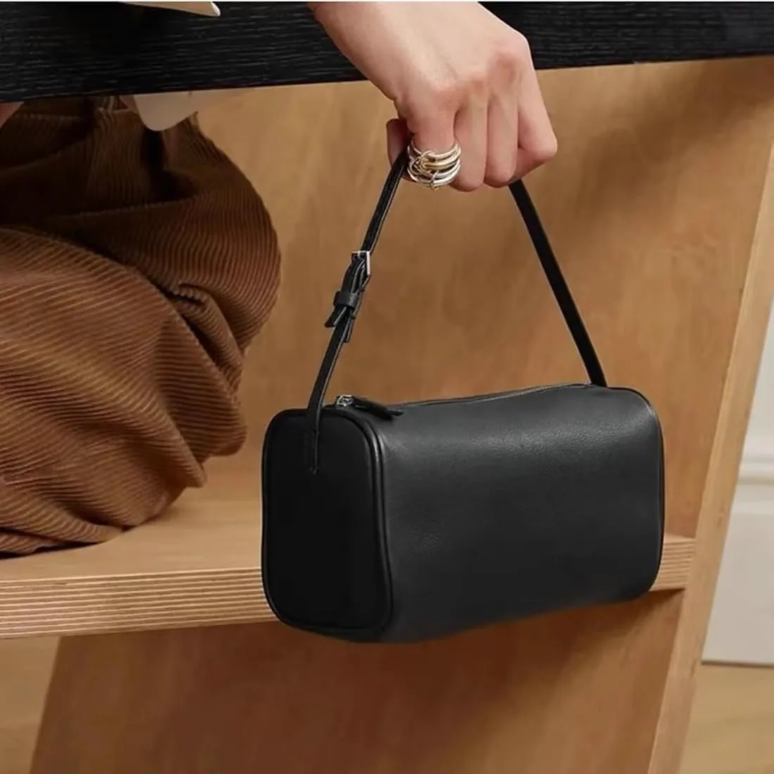 Suede Tote Bag for Women Leather Retro Purses Crossbody Shoulder Bag Trendy Top Handle Tote Handbag Satchel 90S Bag Purse