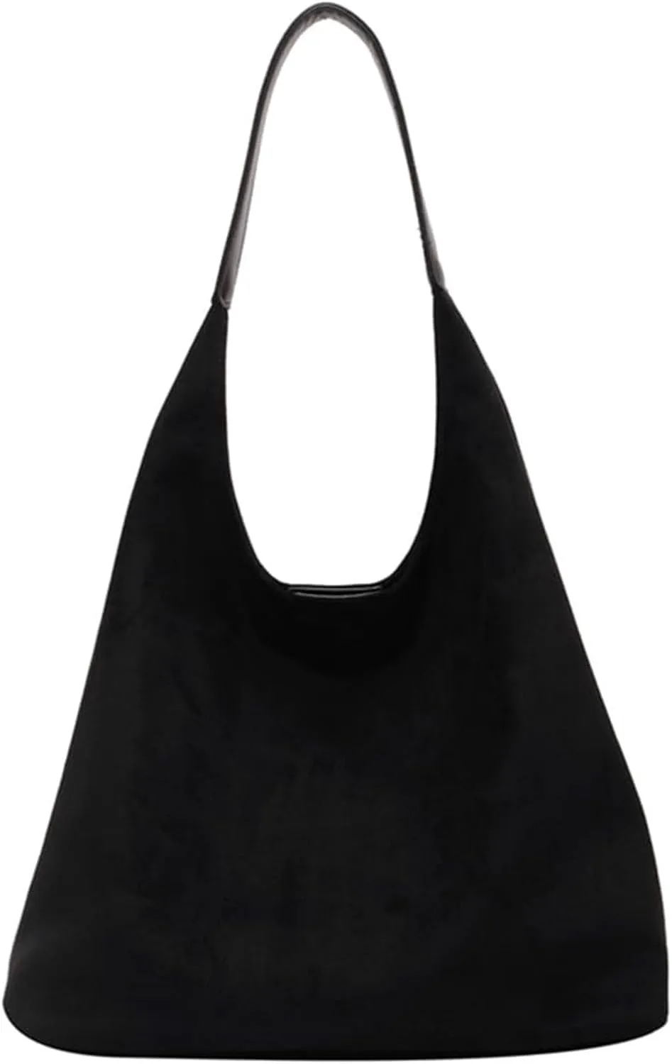 Suede Tote Bags for Women - Work & Office Bags, Slouchy Hobo Handbags, Fall Faux Suede Purse